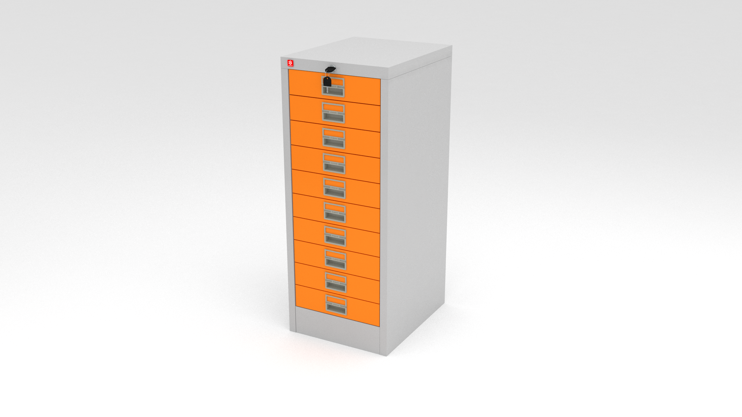 ตู้เก็บเอกสาร 10 ลิ้นชัก CDX-10-OR ตู้เก็บเอกสาร 10 ลิ้นชัก CDX-10-OR
